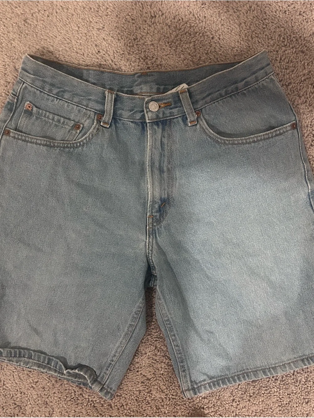 Levi’s relaxed fit 550 denim jort short y2k mens size 32